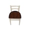International Concepts Set of 2 Emily Side Chairs, Antiqued Almond/Espresso C12-617P - alternate 7